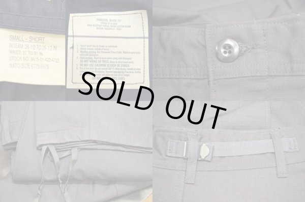 画像3: 97's US.ARMY BDU 6PK カーゴパンツ BLACK357 / S-S “DEADSTOCK” (3)