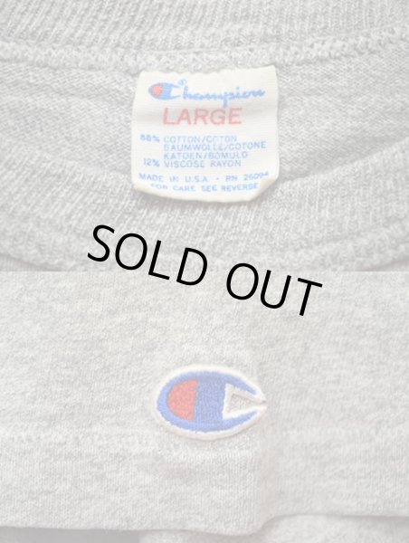 画像3: 80's Champion 88/12 Tシャツ “無地” (3)