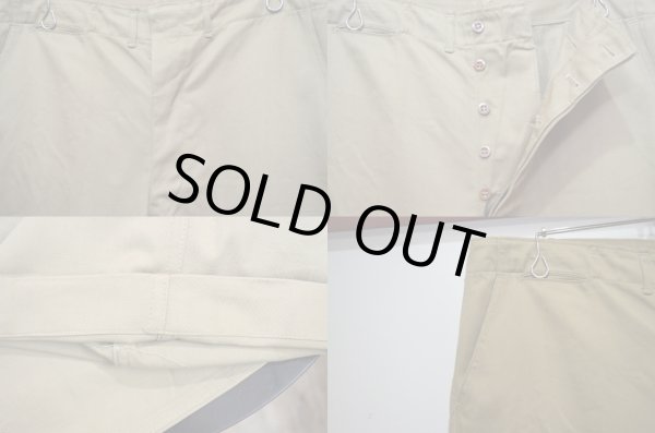画像4: 40's USMC COTTON KHAKI TORAUSERS "DEADSTOCK" (4)
