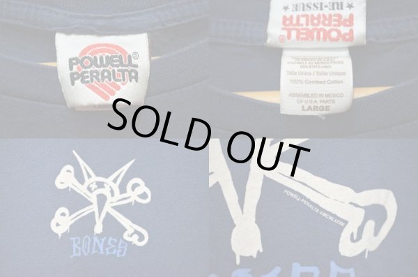 画像3: 00's POWELL Tシャツ “RAT BONES” (3)