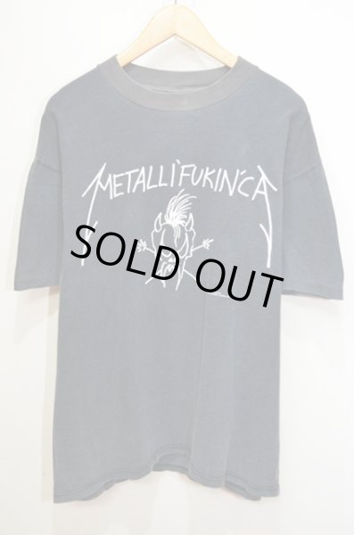 画像1: 90's METALLICA Tシャツ “METALLI'FUCKIN'CA” (1)