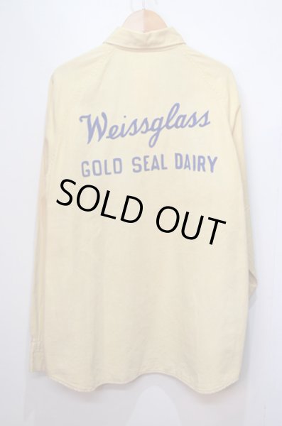 画像2: 40's The Bowling Master 2TONE コットンシャツ (2)