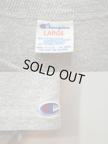 画像3: 80's Champion 88/12 Tシャツ “無地” (3)