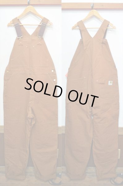 70's CARHARTT ブラウンダック オーバーオール 