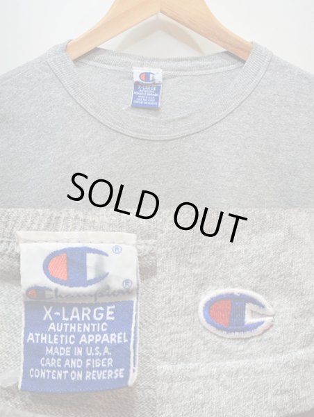 画像3: 90's Champion 92/08 Tシャツ "無地" (3)
