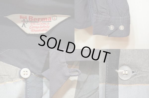 画像4: 50's Bud Berma オープンカラーレーヨンシャツ (4)