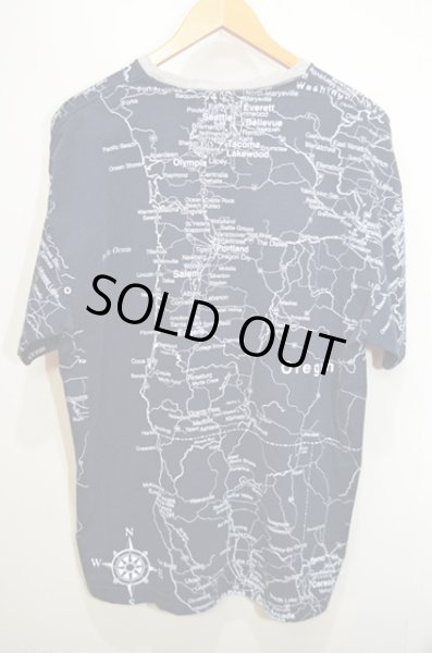 画像2: 90's 総柄 プリントTシャツ “OREGON” (2)