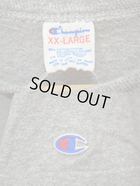 画像3: 80's Champion 88/12 染み込みプリントTシャツ (3)