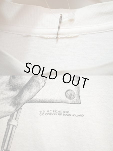 画像3: 90's M.C.ESCHER マルチプリントTシャツ (3)