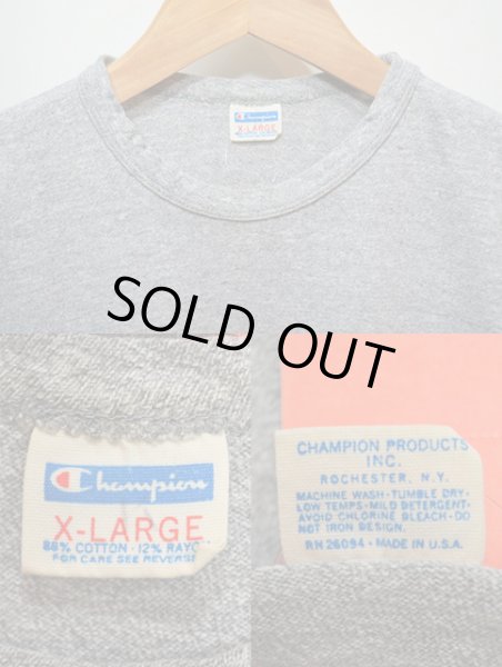 画像3: 70's Champion 88/12 Tシャツ “バータグ・無地” (3)