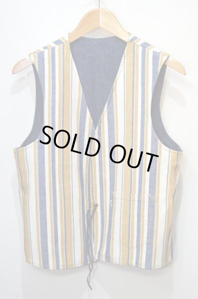 画像3: 60-70's Levi's リバーシブルデニムベスト “Big E” (3)