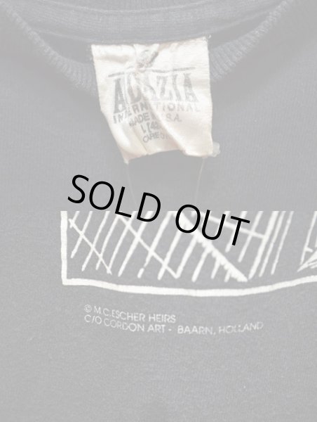 画像3: 90's M.C.Escher 騙し絵 Tシャツ (3)