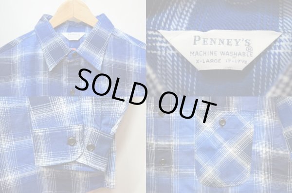 画像4: 60's PENNEY'S プリントネルシャツ “DEADSTOCK” (4)