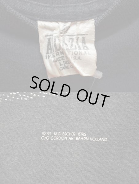 画像3: 90's M.C.Escher 騙し絵 Tシャツ (3)
