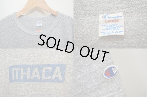 画像3: 80's Champion 88/12 Tシャツ “染み込みプリント” (3)