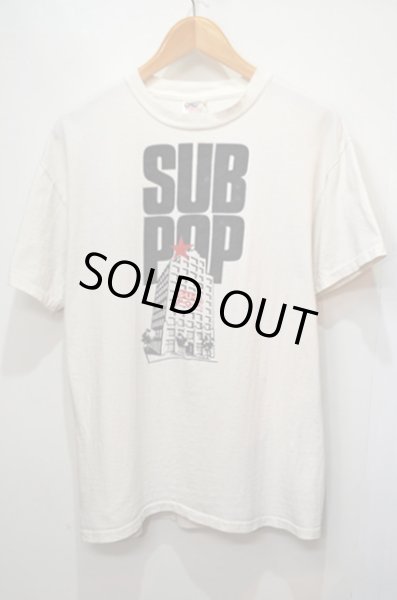 画像1: 90's SUBPOP OLD BUILDING Tシャツ (1)