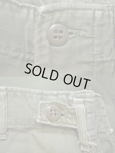 画像3: 50's US.ARMY コットンサテンベイカーパンツ “初期型” (3)