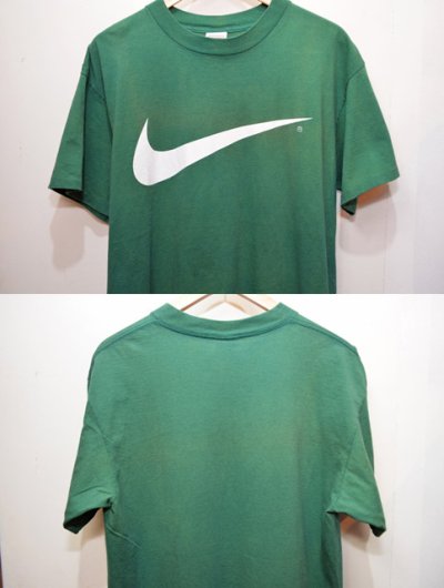 画像1: 90's NIKE スウォッシュロゴ Tシャツ