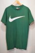 画像1: 90's NIKE スウォッシュロゴ Tシャツ (1)