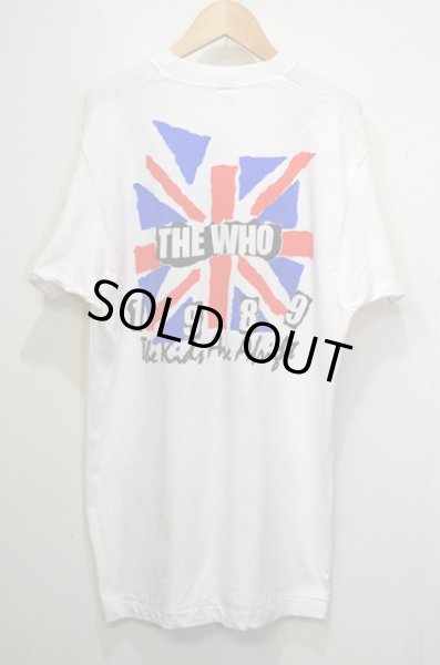 80's THE WHO 1989 TOUR Tシャツ 