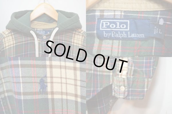 画像3: Polo Ralph Lauren フード付き L/S シャツ (3)