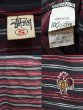 画像3: 90's STUSSY ボーダー柄ポケット付きTシャツ “USA製” (3)