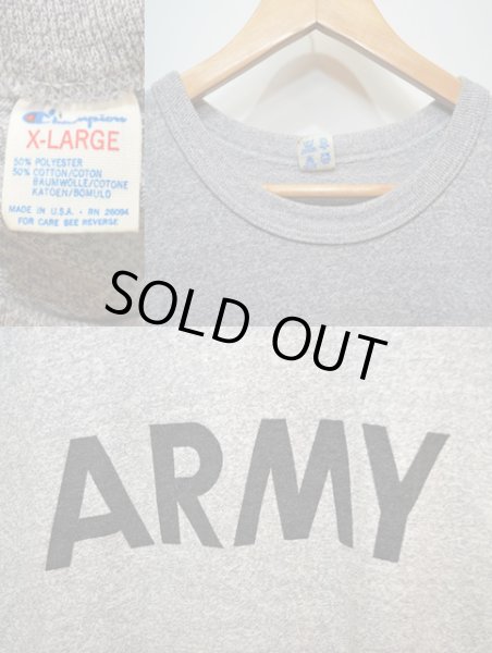 画像3: 80's Champion 50/50 Tシャツ “ARMY” (3)