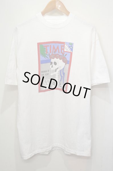 画像1: 80's TIME誌 パロディプリントTシャツ (1)