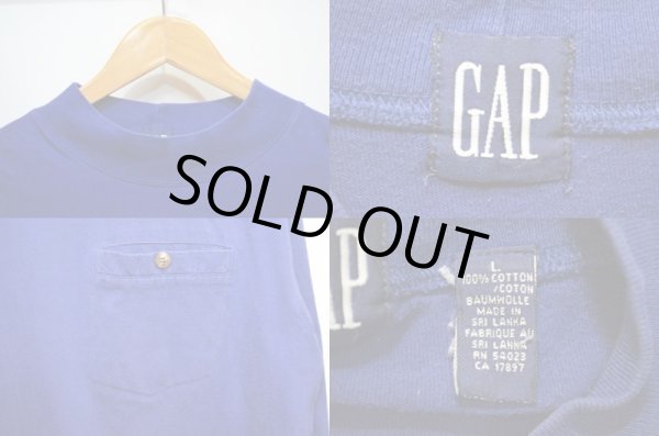 画像3: 90's GAP ポケット付き L/S カットソー (3)