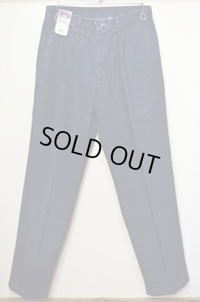 画像2: 日本未発売 Wrangler 2タック デニムスラックス (2)