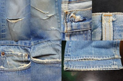 画像1: 80's Levi's 501 赤耳 "クラッシュ"