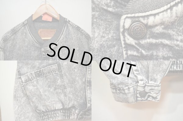 画像4: 90's Levi's ケミカルウォッシュデニムブルゾン “USA製” (4)