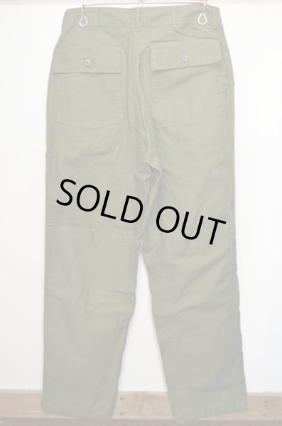 画像2: 70's US.ARMY ベイカーパンツ “コットンサテン” (2)