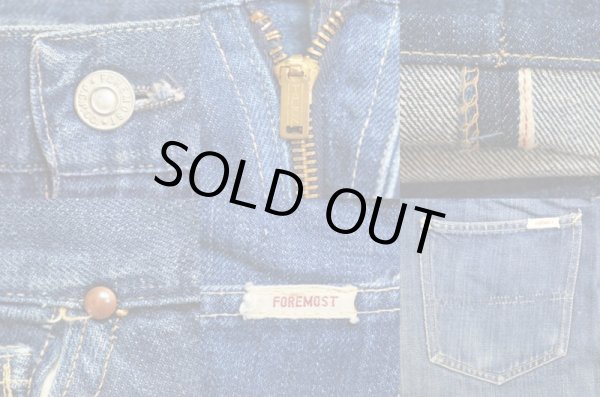 画像3: 50's FOREMOST 5ポケットデニムパンツ (3)