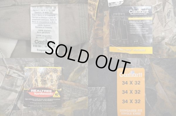 画像5: 00's Carhartt リアルツリーカモ柄ペインターパンツ "DEADSTOCK" (5)