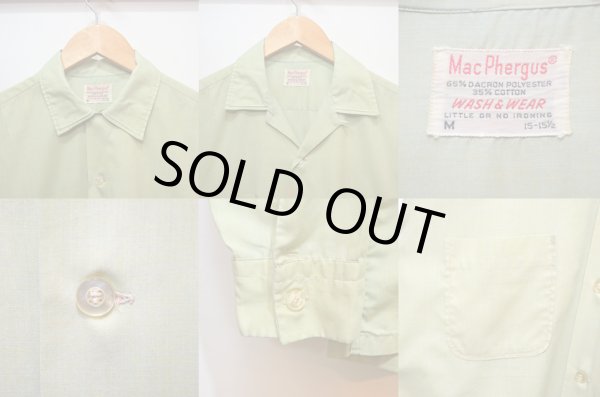 画像3: 60-70's MacPhergus L/S オープンカラーシャツ (3)