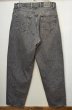 画像2: 90-00's Levi's SilverTab ブラックデニムバギーパンツ (2)