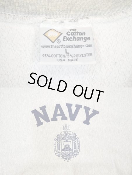 画像3: 90's The Cotton Exchange スウェット “NAVY” (3)