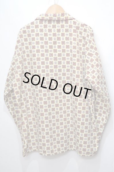 画像2: 70's FEDERAL'S WALDORF 総柄スリーピングシャツ (2)