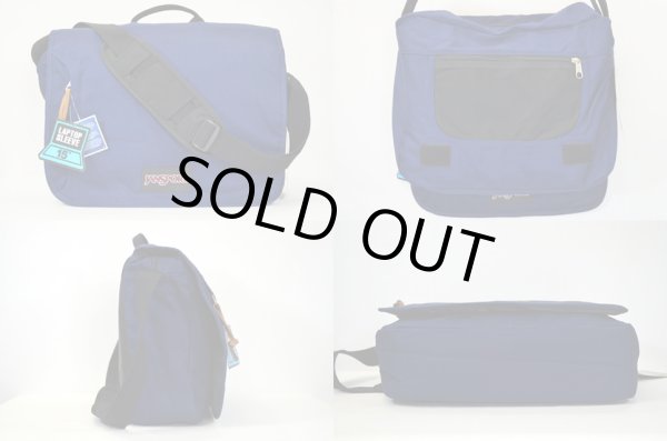 画像3: 日本未発売 JANSPORT メッセンジャーバッグ "CROSSTALK MESSENGER" NAVY MOONSHINE (3)