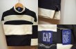 画像3: 90's GAP ボーダー柄 タートルネックカットソー (3)