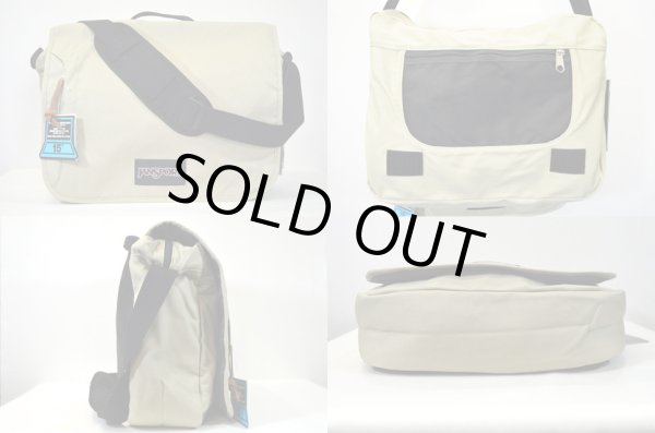 画像3: 日本未発売 JANSPORT メッセンジャーバッグ "CROSSTALK MESSENGER" DESSERT BEIGE (3)