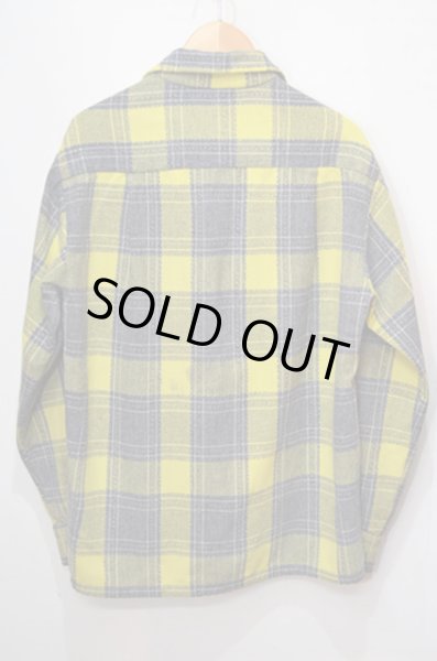 画像2: 50's La Scala オープンカラーウールシャツ (2)