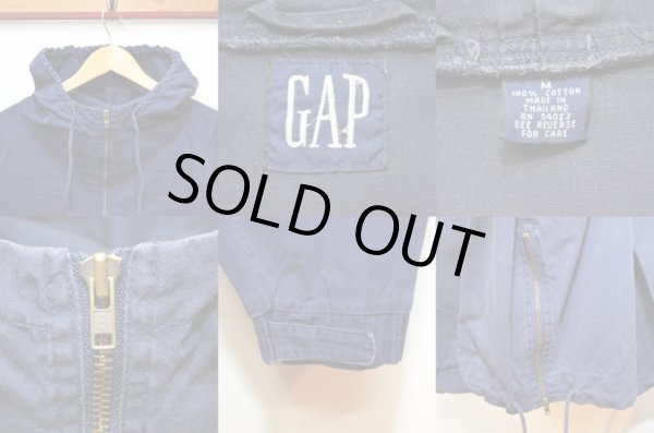 画像3: 90's GAP コットンアノラックパーカー (3)
