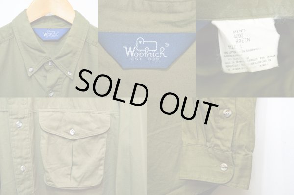 画像3: 80's Woolrich ボタンダウンシャツ “変形ポケット” (3)
