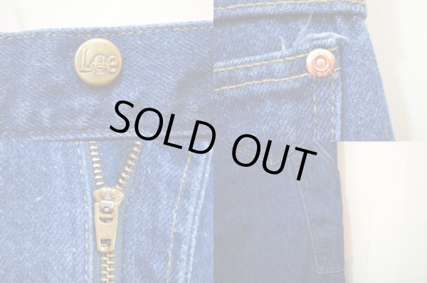 画像4: 80's Lee 200-3641 デニムロガーパンツ (4)