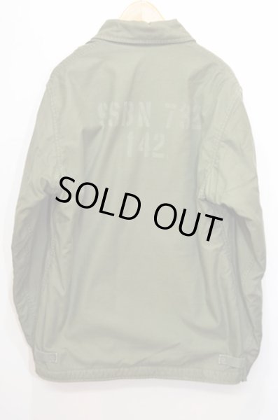 画像2: 80's USN A-2 デッキジャケット “ステンシル入り” (2)