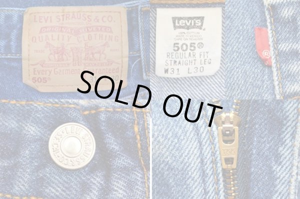 画像3: 90's Levi's 505 デニムパンツ “ヒゲ” (3)