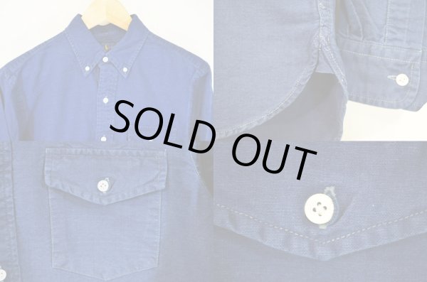 画像3: 日本未発売 Ralph Lauren インディゴ プルオーバーシャツ (3)