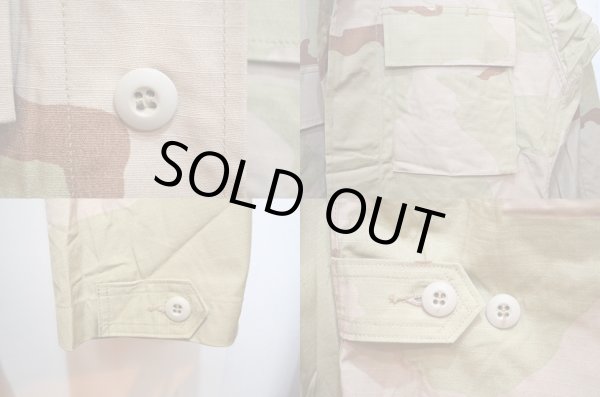 画像4: 90's US.ARMY 3Cデザートカモ BDUジャケット “DEADSTOCK” (4)